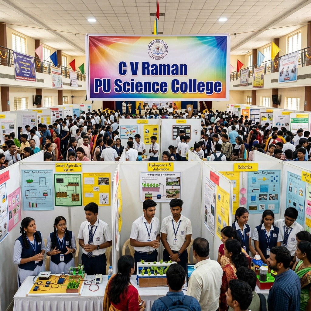 College science and commerce exhibition